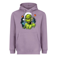 Lavender Grinch Heavyweight Hoodie - Unal Design