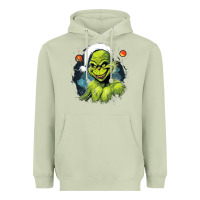 Matcha Grinch Heavyweight Hoodie - Unal Design
