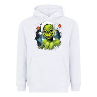 White Grinch Heavyweight Hoodie - Unal Design