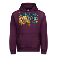 Mauve Wine only talking to jesus today Urban Hoodie - AdoDesignShop