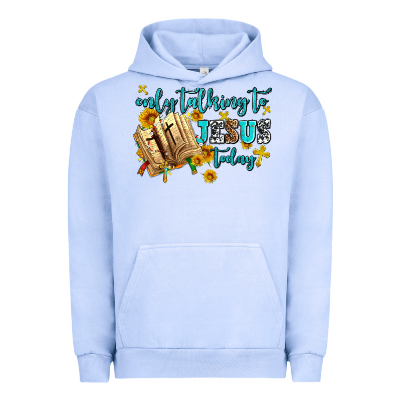 Only Talking To Jesus Today Urban Hoodie by AdoDesignShop | Teevron