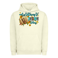 Pigment Pistachio only talking to jesus today Urban Hoodie - AdoDesignShop