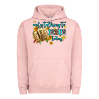 Pigment Salmon only talking to jesus today Urban Hoodie - AdoDesignShop