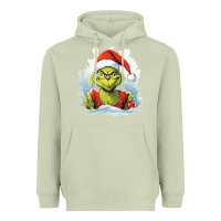 Matcha Grinch Heavyweight Hoodie - Unal Design