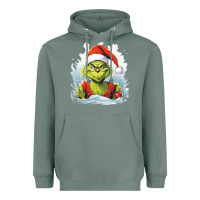 Sage Grinch Heavyweight Hoodie - Unal Design