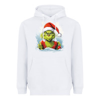 White Grinch Heavyweight Hoodie - Unal Design