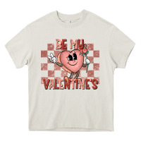 Cream Be My Valentines Heavy Core Tee - CowhideDigitalArt
