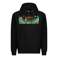 Black pumpkin spice and everything nice libbey glass Premium Hoodie - BundleAndBundleShop