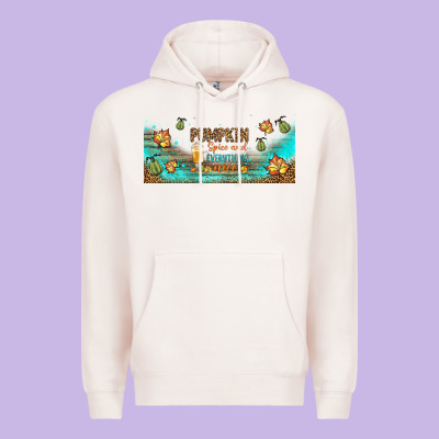 Pumpkin Spice And Everything Nice Libbey Glass Premium Hoodie Designed By Bundleandbundleshop