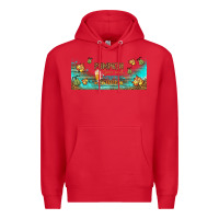 Red pumpkin spice and everything nice libbey glass Premium Hoodie - BundleAndBundleShop