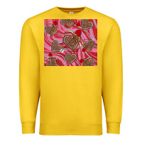 Lemon valentine's day hearts bow and arrow Premium Sweatshirt - RanaPortraitStore