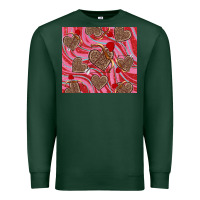 Sports Green valentine's day hearts bow and arrow Premium Sweatshirt - RanaPortraitStore