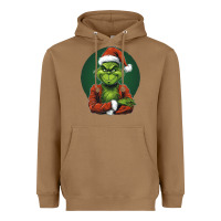 Toasted Coconut Grinch Heavyweight Hoodie - Unal Design