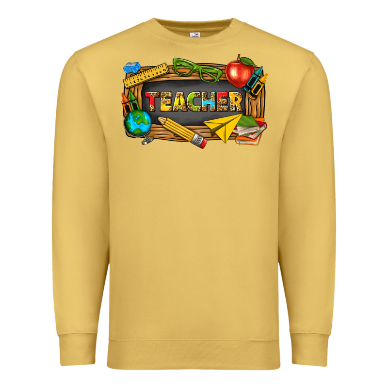 Teacher Premium Sweatshirt by texasbilliewilder | Teevron