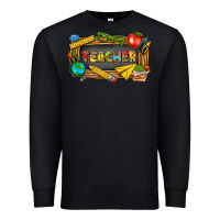 Black teacher Premium Sweatshirt - texasbilliewilder