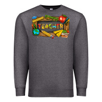 Charcoal Heather teacher Premium Sweatshirt - texasbilliewilder