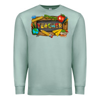 Seafoam teacher Premium Sweatshirt - texasbilliewilder