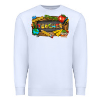 White teacher Premium Sweatshirt - texasbilliewilder