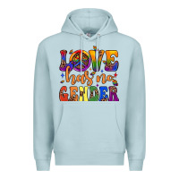 Blue Mist love has no gender Premium Hoodie - JahusDesignShop