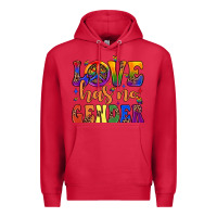 Cardinal love has no gender Premium Hoodie - JahusDesignShop