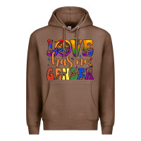 Chestnut love has no gender Premium Hoodie - JahusDesignShop
