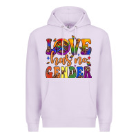 Lilac love has no gender Premium Hoodie - JahusDesignShop