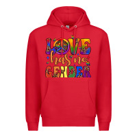 Red love has no gender Premium Hoodie - JahusDesignShop