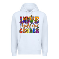 White love has no gender Premium Hoodie - JahusDesignShop