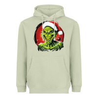 Matcha Grinch Heavyweight Hoodie - Unal Design