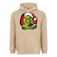 Mushroom Grinch Heavyweight Hoodie - Unal Design