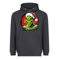 Smoke Grinch Heavyweight Hoodie - Unal Design