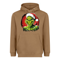 Toasted Coconut Grinch Heavyweight Hoodie - Unal Design