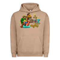 Pigment Burro oh holy night with sunflower and cross Urban Hoodie - AdoDesignShop