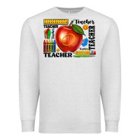 Oatmeal Heather teacher Premium Sweatshirt - texasbilliewilder