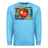 Ocean Blue teacher Premium Sweatshirt - texasbilliewilder