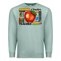 Seafoam teacher Premium Sweatshirt - texasbilliewilder