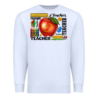 White teacher Premium Sweatshirt - texasbilliewilder