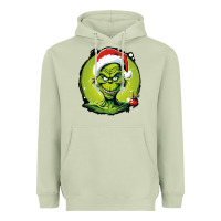 Matcha Grinch Heavyweight Hoodie - Unal Design