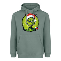 Sage Grinch Heavyweight Hoodie - Unal Design