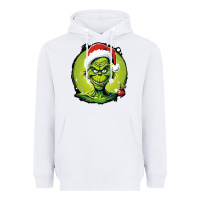 White Grinch Heavyweight Hoodie - Unal Design