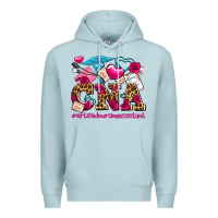 Blue Mist valentines day cna certified nursing assistant Premium Hoodie - AdoDesignShop