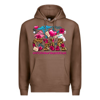 Chestnut valentines day cna certified nursing assistant Premium Hoodie - AdoDesignShop