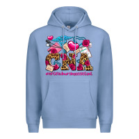 Colony Blue valentines day cna certified nursing assistant Premium Hoodie - AdoDesignShop