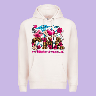 Valentines Day Cna Certified Nursing Assistant Premium Hoodie Designed By Adodesignshop