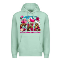 Seafoam valentines day cna certified nursing assistant Premium Hoodie - AdoDesignShop