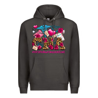 Smoke valentines day cna certified nursing assistant Premium Hoodie - AdoDesignShop