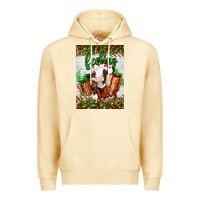 Pina Colada Christmas feeling jolly cow Premium Hoodie - Artiststas