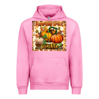 Fuchsia Pink pumpkin spice junkie tumbler Urban Hoodie - BundleAndBundleShop