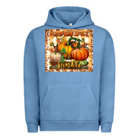 Pigment Pebble Blue pumpkin spice junkie tumbler Urban Hoodie - BundleAndBundleShop