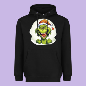 Grinch Heavyweight Hoodie Designed By Unal Design